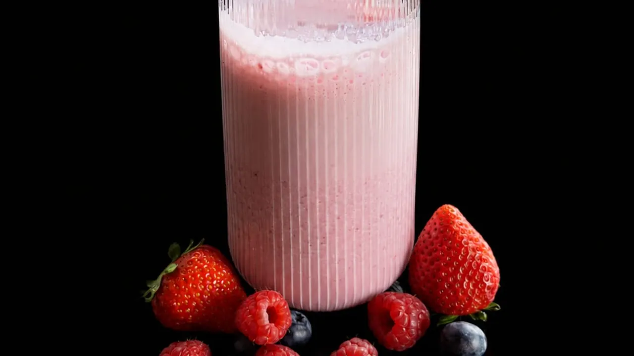 Beeren-Milchshake