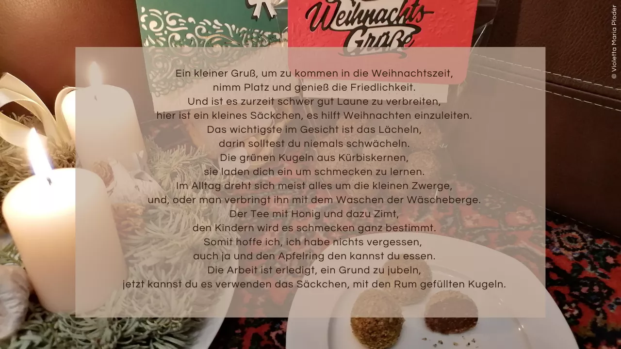 Kürbiskern-Rumkugeln