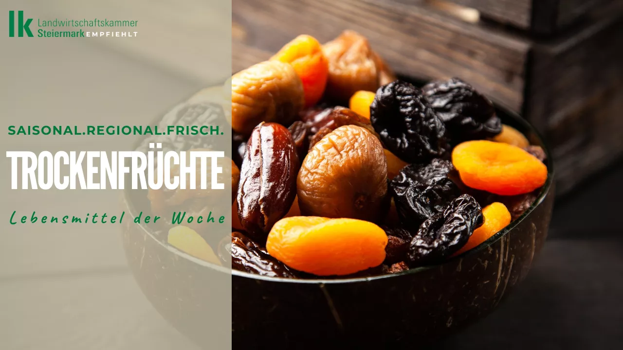 Lebensmittel der Woche: Trockenfrüchte