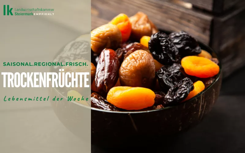 Lebensmittel der Woche: Trockenfrüchte